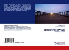 Buchcover von DESIGN OPTIMIZATION