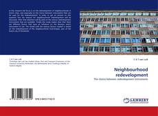 Capa do livro de Neighbourhood redevelopment 