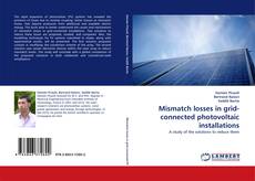 Portada del libro de Mismatch losses in grid-connected photovoltaic installations