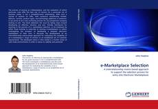 e-Marketplace Selection kitap kapağı