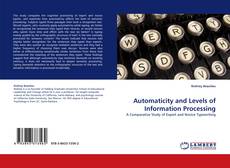 Copertina di Automaticity and Levels of Information Processing