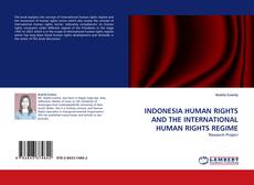 INDONESIA HUMAN RIGHTS AND THE INTERNATIONAL HUMAN RIGHTS REGIME kitap kapağı