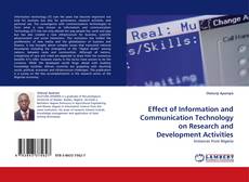 Couverture de Effect of Information and Communication Technology on Research and Development Activities