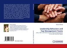 Buchcover von Leadership Behaviors and Top Management Teams