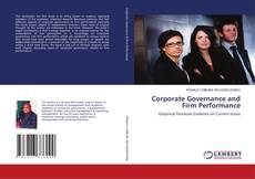 Corporate Governance and Firm Performance kitap kapağı