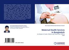 Buchcover von Maternal Health Services in Bangladesh
