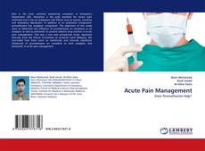 Capa do livro de Acute Pain Management 