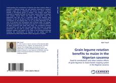 Buchcover von Grain legume rotation benefits to maize in the Nigerian savanna