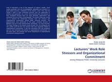 Portada del libro de Lecturers' Work Role Stressors and Organizational Commitment
