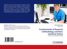 Capa do livro de Fundamentals of Research methodology and Basic statistical theory 
