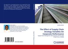 Copertina di The Effect of Supply Chain Strategy Variables On Corporate Performance