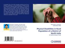 Buchcover von Physical Disabilities in Rural Population of a District of North India