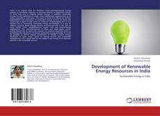 Copertina di Development of  Renewable  Energy Resources in India