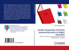 Borítókép a  Gender Perspective of Private sponsorship policy at Higher education - hoz