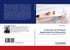 Bookcover of Evaluation of Semantic Applications for Enterprises