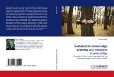 Обложка Sustainable knowledge systems and resource stewardship