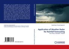 Capa do livro de Application of Weather Radar for Rainfall Forecasting 