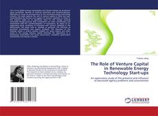 Capa do livro de The Role of Venture Capital in Renewable Energy Technology Start-ups 