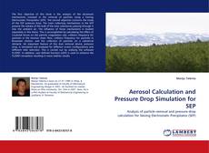 Capa do livro de Aerosol Calculation and Pressure Drop Simulation for SEP 