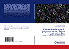 Buchcover von Structural and magnetic properties of ZnO doped with Mn and Co
