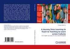 Capa do livro de A Journey from Learning to Teach to Teaching to Learn across Cultures 