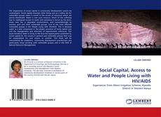 Buchcover von Social Capital, Access to Water and People Living with HIV/AIDS