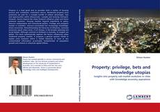 Property: privilege, bets and knowledge utopias kitap kapağı