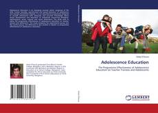 Couverture de Adolescence Education