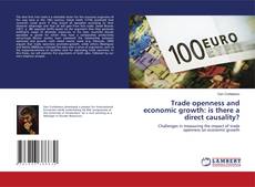 Borítókép a  Trade openness and economic growth: is there a direct causality? - hoz