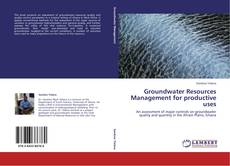 Buchcover von Groundwater Resources Management for productive uses