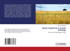 Copertina di Social Capital As a Survial Strategy