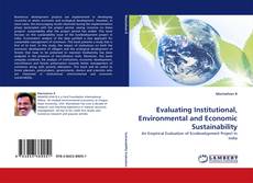 Buchcover von Evaluating Institutional, Environmental and Economic Sustainability