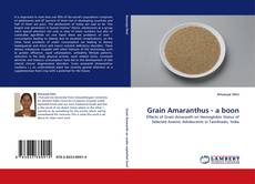 Capa do livro de Grain Amaranthus - a boon 