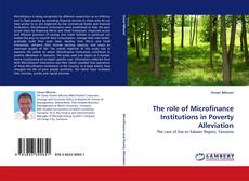 Capa do livro de The role of Microfinance Institutions in Poverty Alleviation 