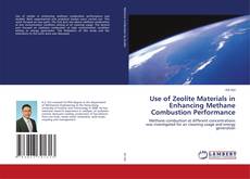 Portada del libro de Use of Zeolite Materials in Enhancing Methane Combustion Performance