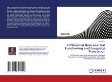 Portada del libro de Differential Item and Test Functioning and Language Translation