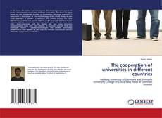 Buchcover von The cooperation of universities in different countries