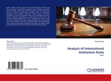 Analysis of International Arbitartion Rules的封面