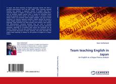 Couverture de Team teaching English in Japan