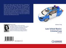 Capa do livro de Law School Basics: Criminal Law 