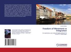 Portada del libro de Freedom of Movement vs Integration