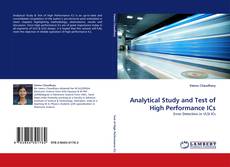 Buchcover von Analytical Study and Test of High Performance ICs