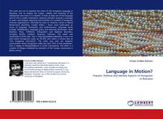 Bookcover of Language in Motion?