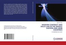 Обложка MODERN CONTRACT AND SALES LAW IN THE MIDDLE EASTERN AND ARAB COUNTRIES