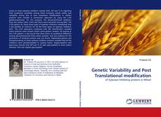 Buchcover von Genetic Variability and Post Translational modification