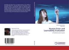 Borítókép a  Human Error and Learnability Evaluation - hoz