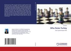 Capa do livro de Who Rules Turkey 