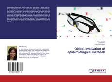 Обложка Critical evaluation of epidemiological methods