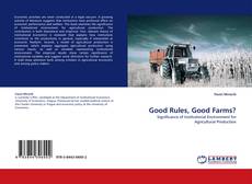 Capa do livro de Good Rules, Good Farms? 