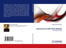 Portada del libro de Structural Credit Risk Models